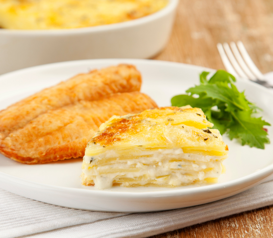 Batata gratinada