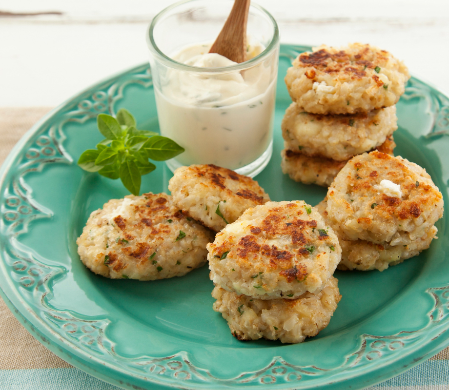 Bolinho de arroz integral