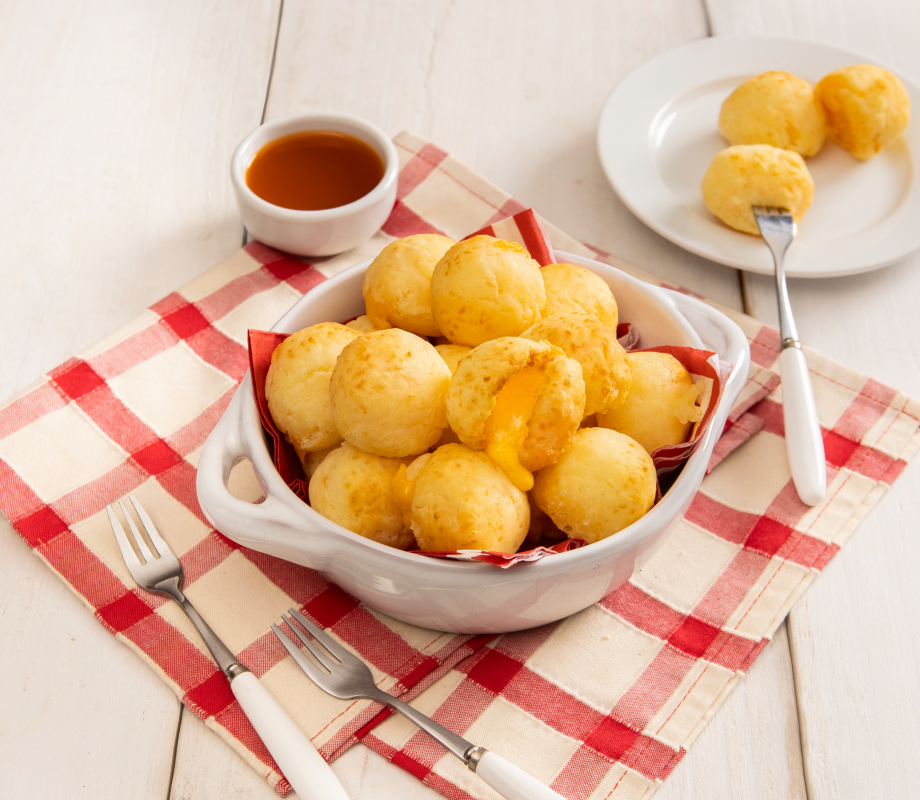 Bolinho de Queijo Tirolez na airfryer