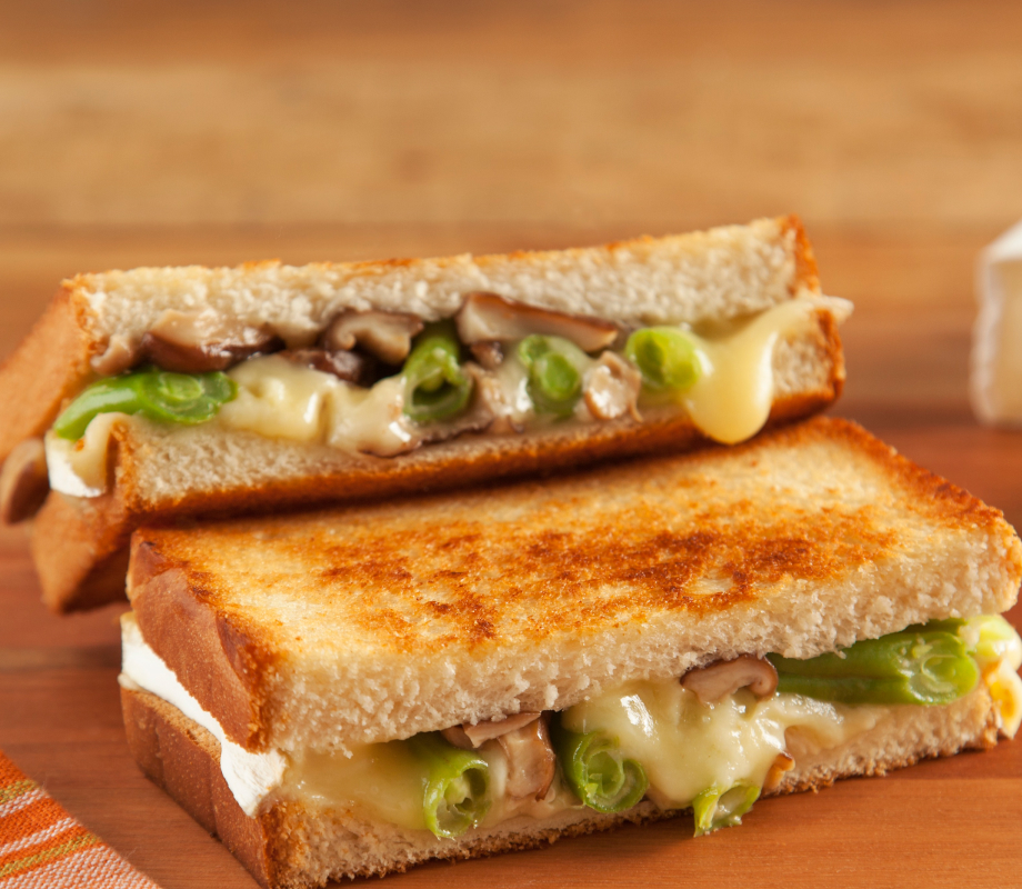 Grilled Cheese – Shiitake vagem grill