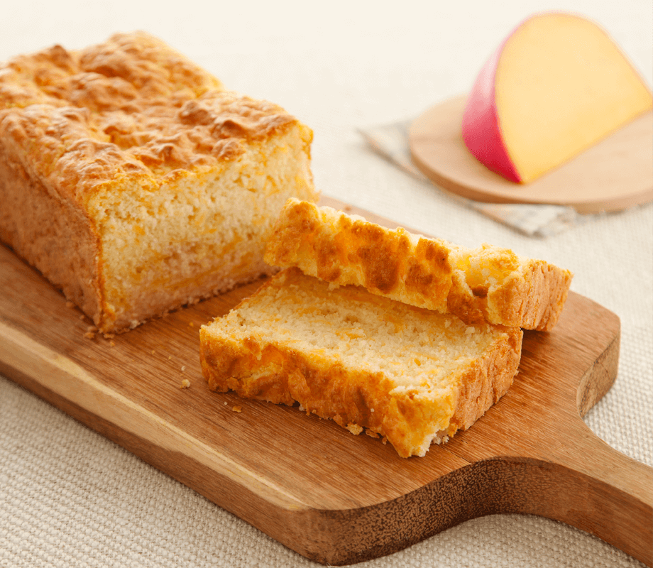 Pão fácil com Queijo Reino
